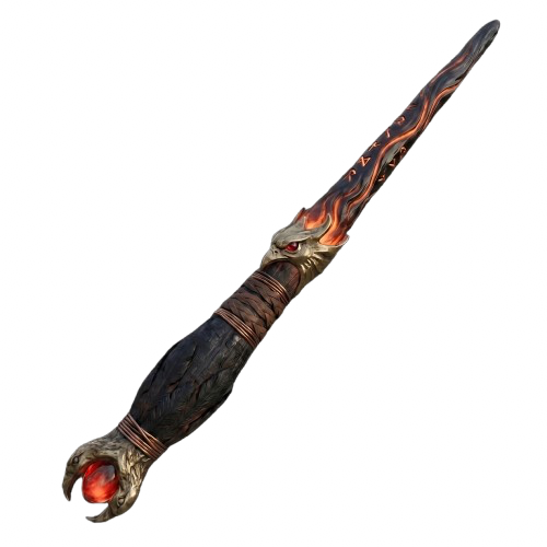 Ash and Ember Vein wand